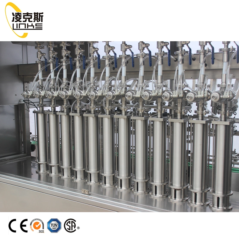 5L Edible Oil Bottle Filling Capping Sealing Machine