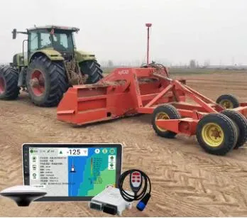 Icegps Ntelligent GPS Land Leveler مع Base for التربة Prepration نظام التسوية الإرشادي المزرعة تسوية الأراضي للزراعة الدقيقة العالية