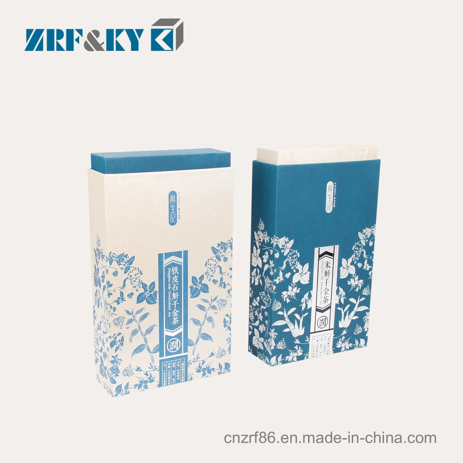 Wholesale Chinese Flower Tea Health Care Product Gift Packaging Paper Box