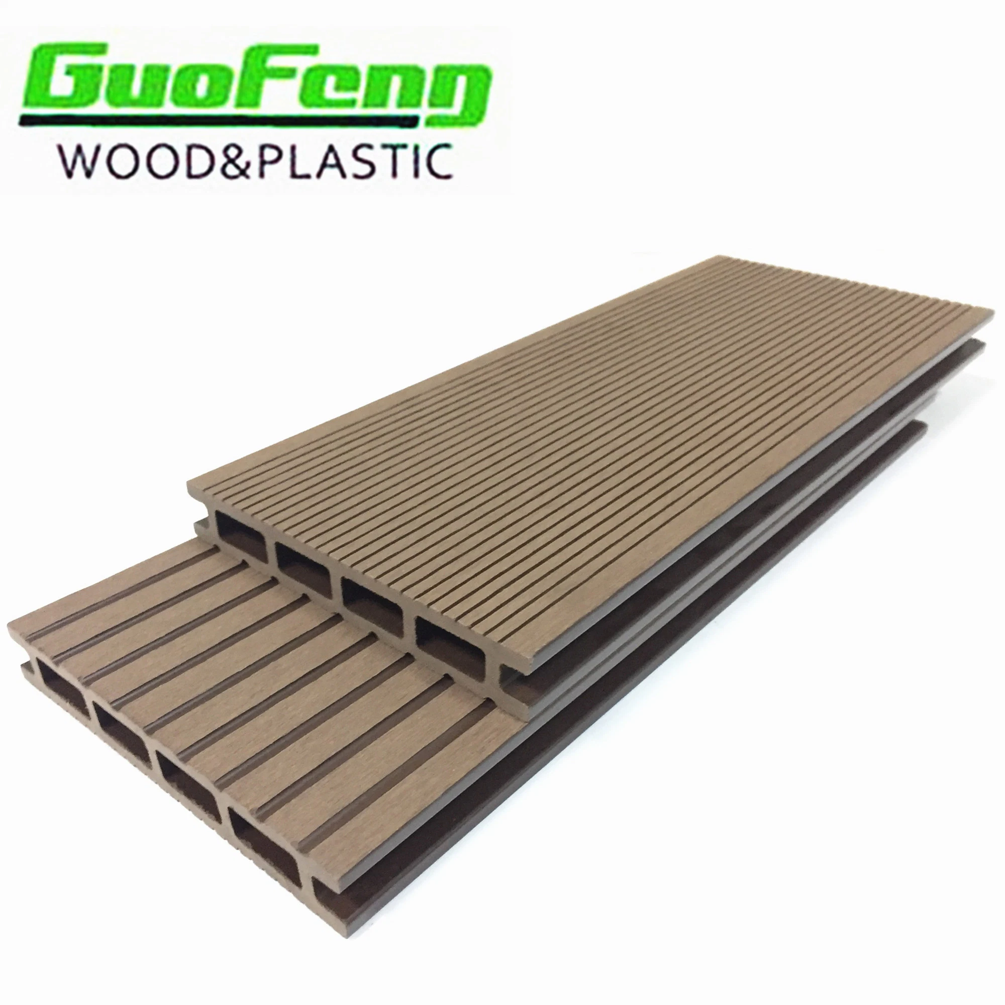 WPC Construction decing decking Hollow WPC أرضيات مركبة