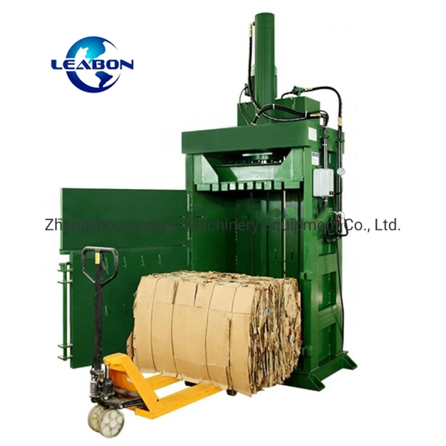 High Quality and Low Price Vertical Hydraulic Plastic Scrap Baler Manufacturer Hydraulic Waste Plastic Bottle Press