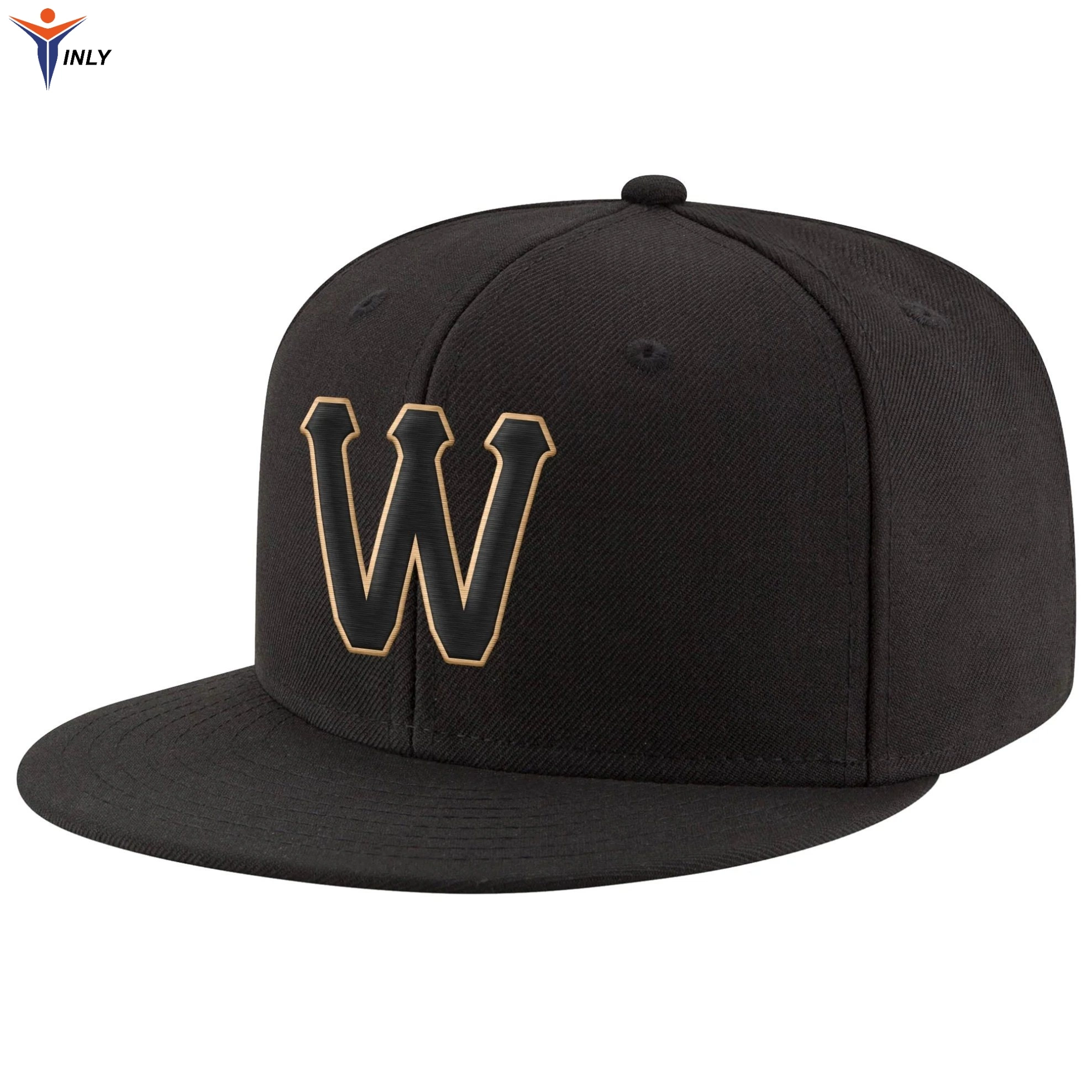 Wholesale Unisex Fashion Capsoutdoor Custom Plain Hats Embroidered Heavy Adjustable Snapback Cotton Hat Casual Sports Black Baseball Caps