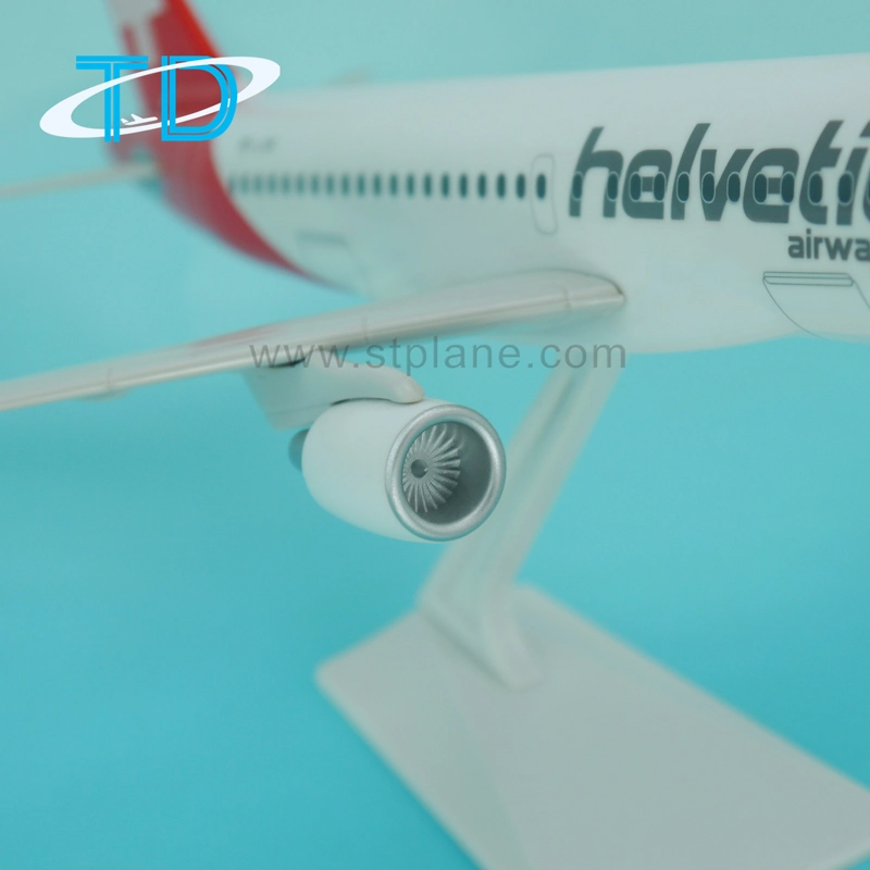 A319 Airfrance 1/100 33.8cm Helvetic Scale Air Plane Model