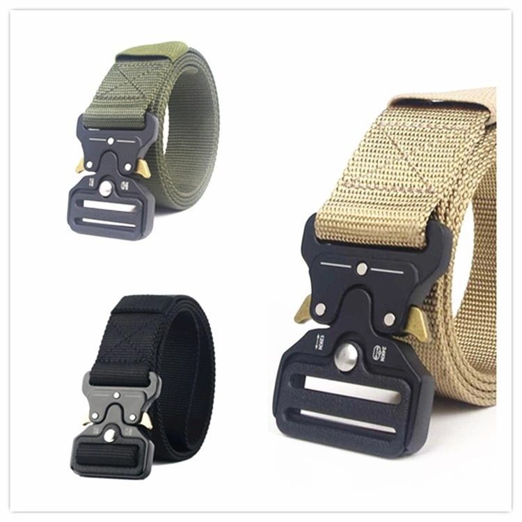 Ceinture de sécurité en nylon d'extérieur réglable sur mesure pour homme combat Duty