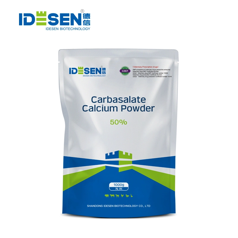 Carbasalate Calcium Powder Veterinary Medicine Soluble Powder 50% with GMP ISO