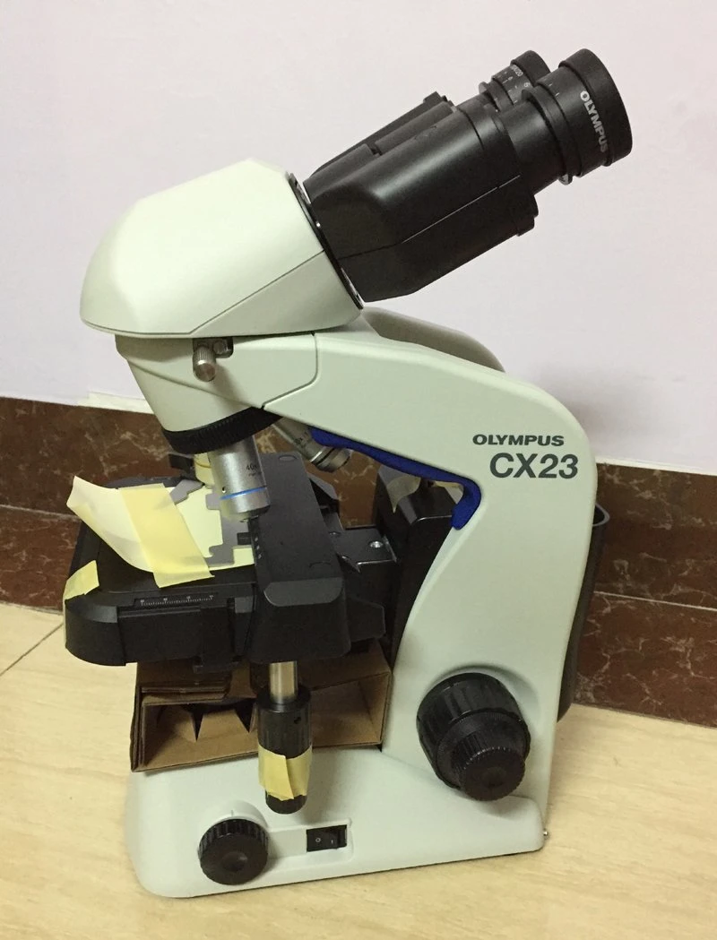 Original Système optique binoculaire Olympus Microscopes Microscope biologique CX23