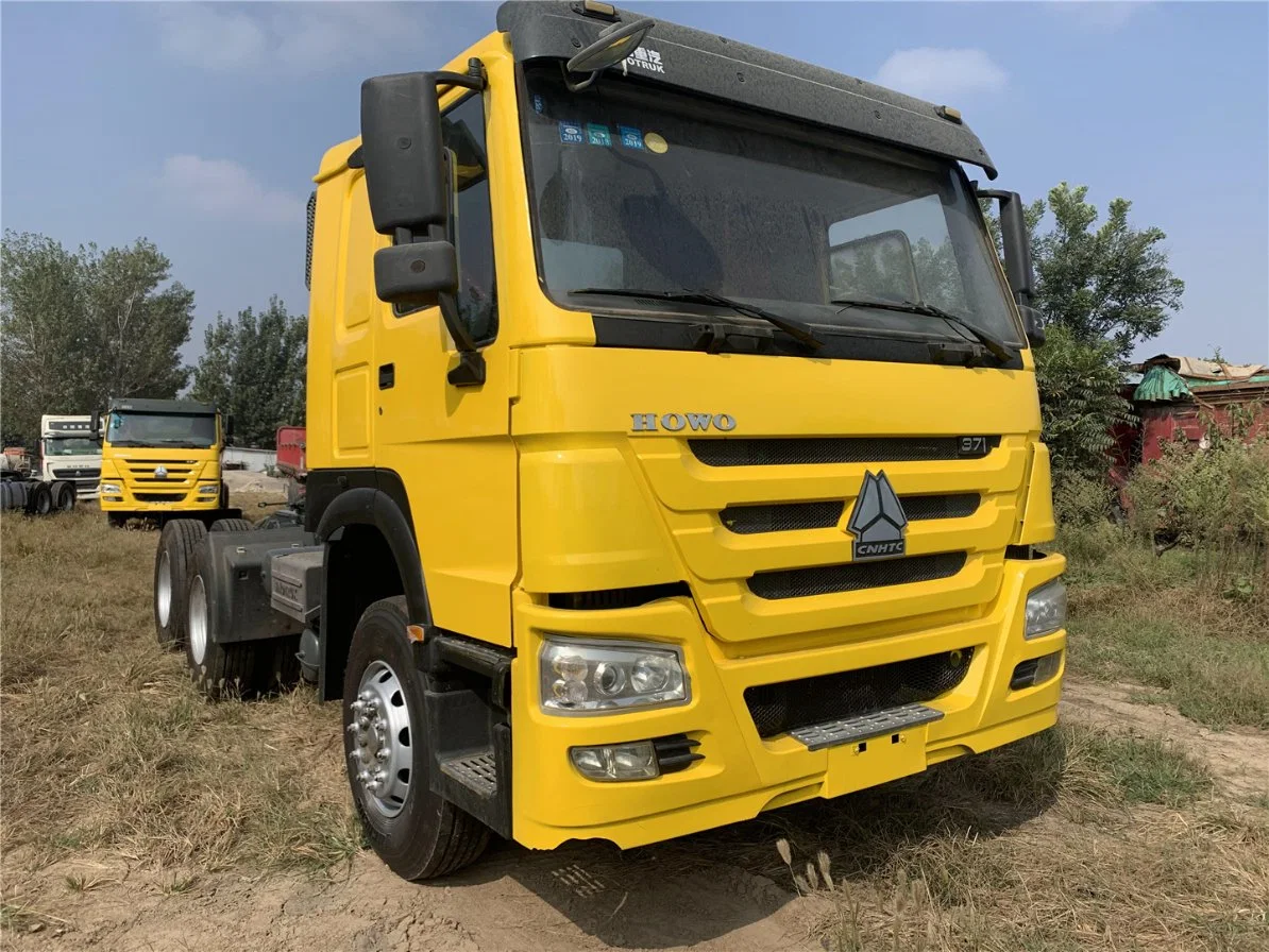 Used 40ton HOWO Euro2 Heavy Duty Tractor Trucks to Djibouti