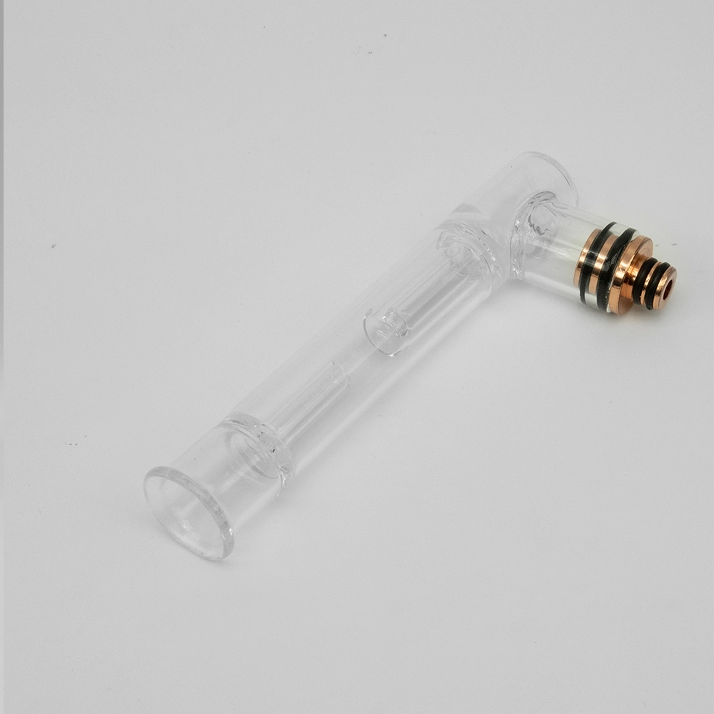Abnehmbare Edelstahl Rohr Robuste Metall Glas Stumpfen Kräuter Lagerung Zubehör mit Bubbler