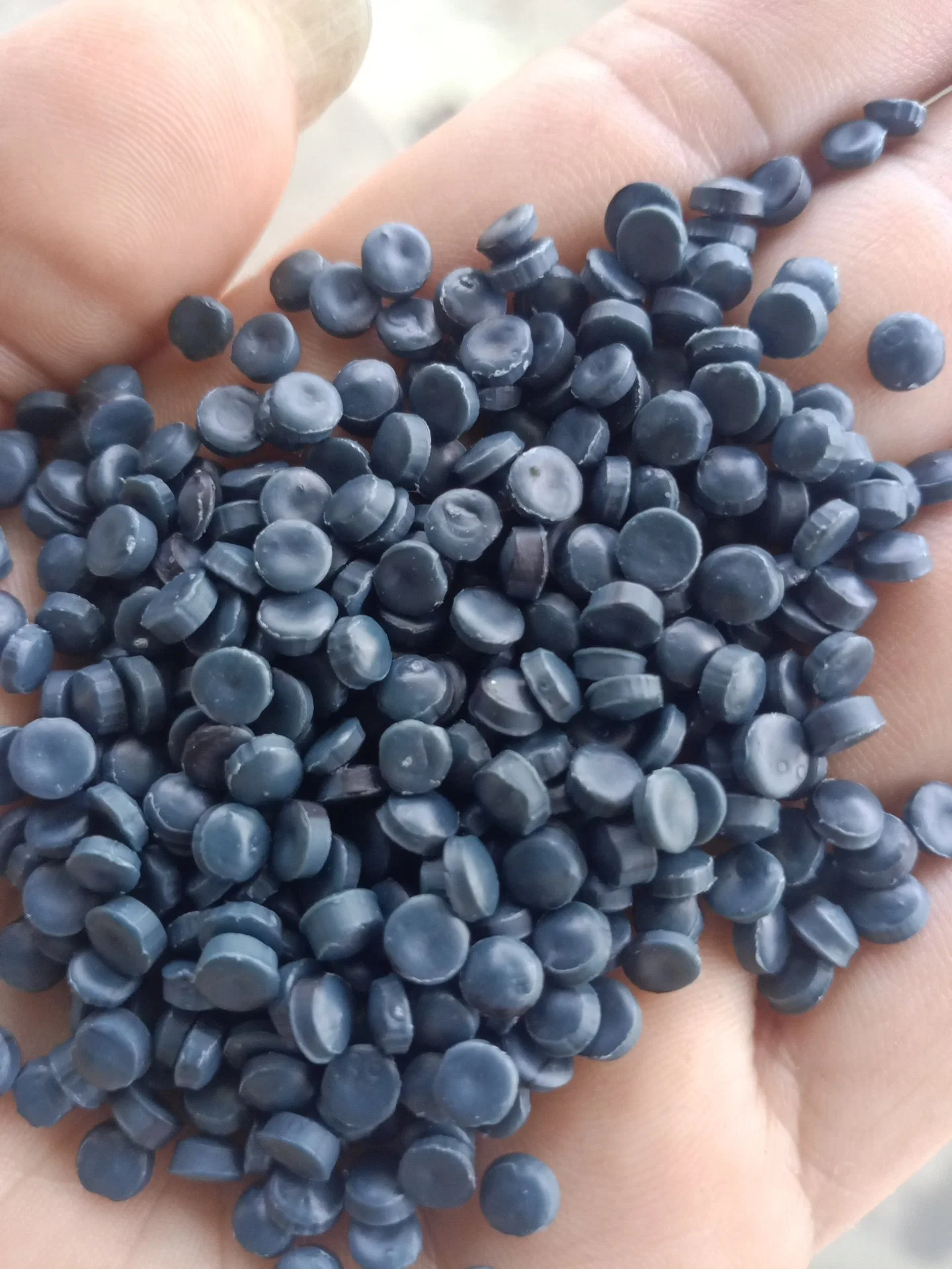 Recycled HDPE PE100 / PE80 Black Granules for Pipe