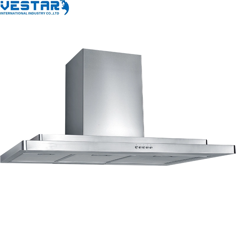 Customize 220V Chimney Stainless Auctomatic Vented Range Hood