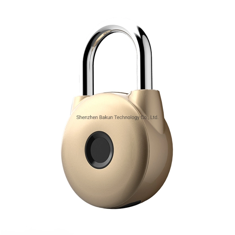 Smart Padlock Manufacturer Fingerprint Padlock Compact Size Suitable for Bags Luggages Lockers Gifts