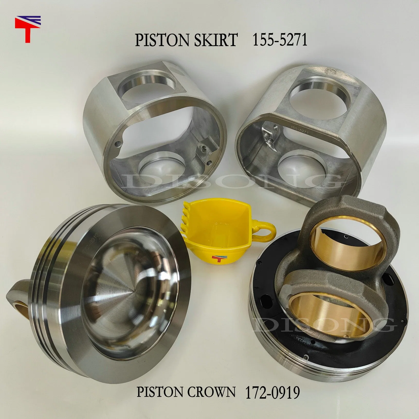 Piston Crown 172-0919 for Generator Set Engine 3508 3512 3516 Parts Skirt-Piston 155-5271