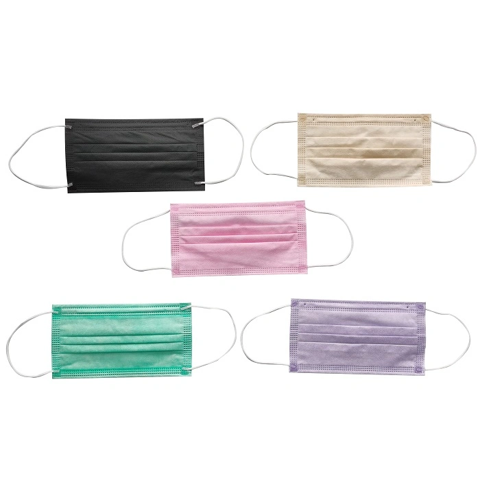 ISO CE FDA Certified One-Time Use Breathing Protective Anti Air Pollution Colorful Medical Face Mouth Covers