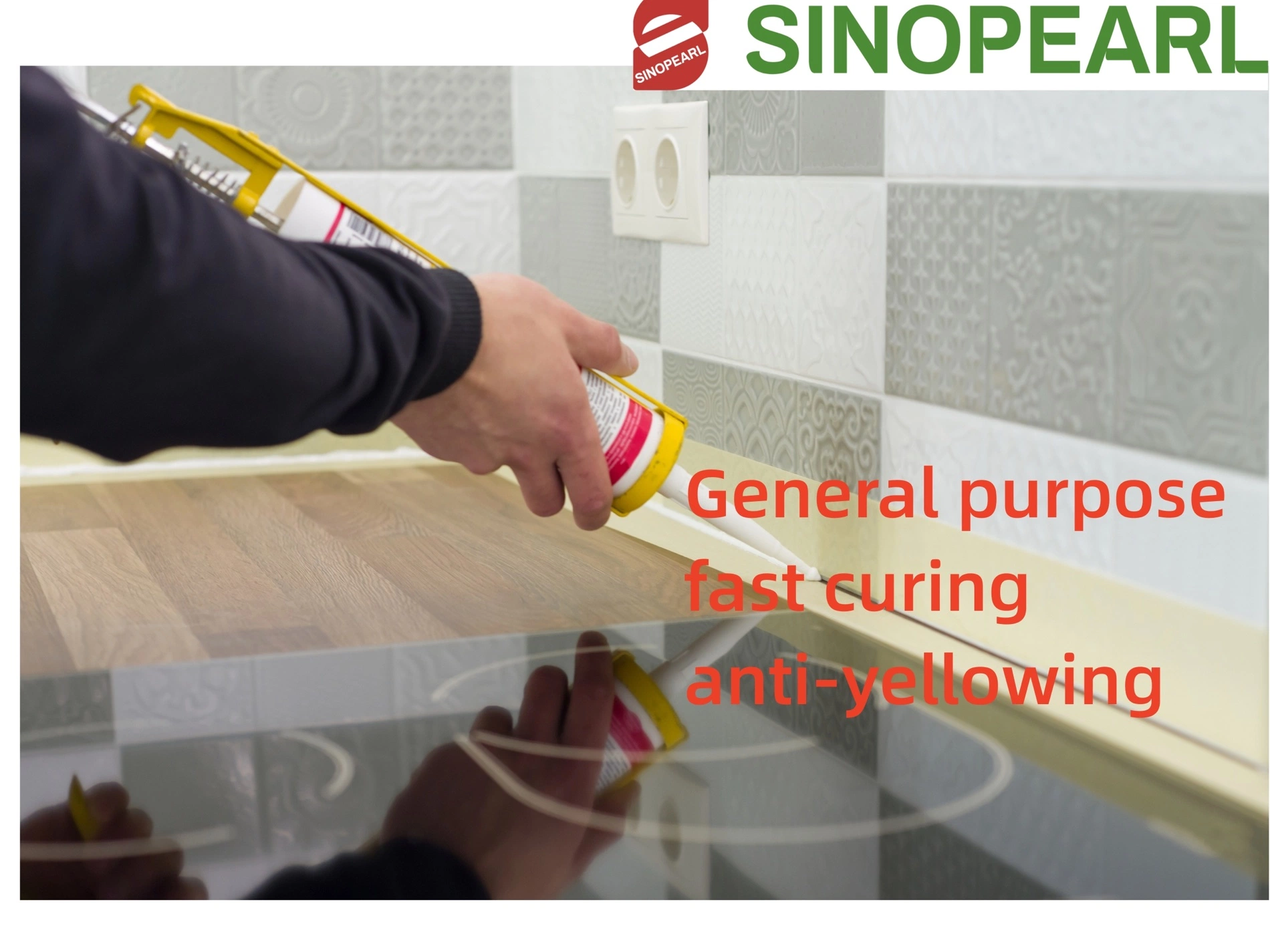 General Purpose Caulking Seal for Kitchen Bathroom Waterproof Mildew Proof Strong Super Glue