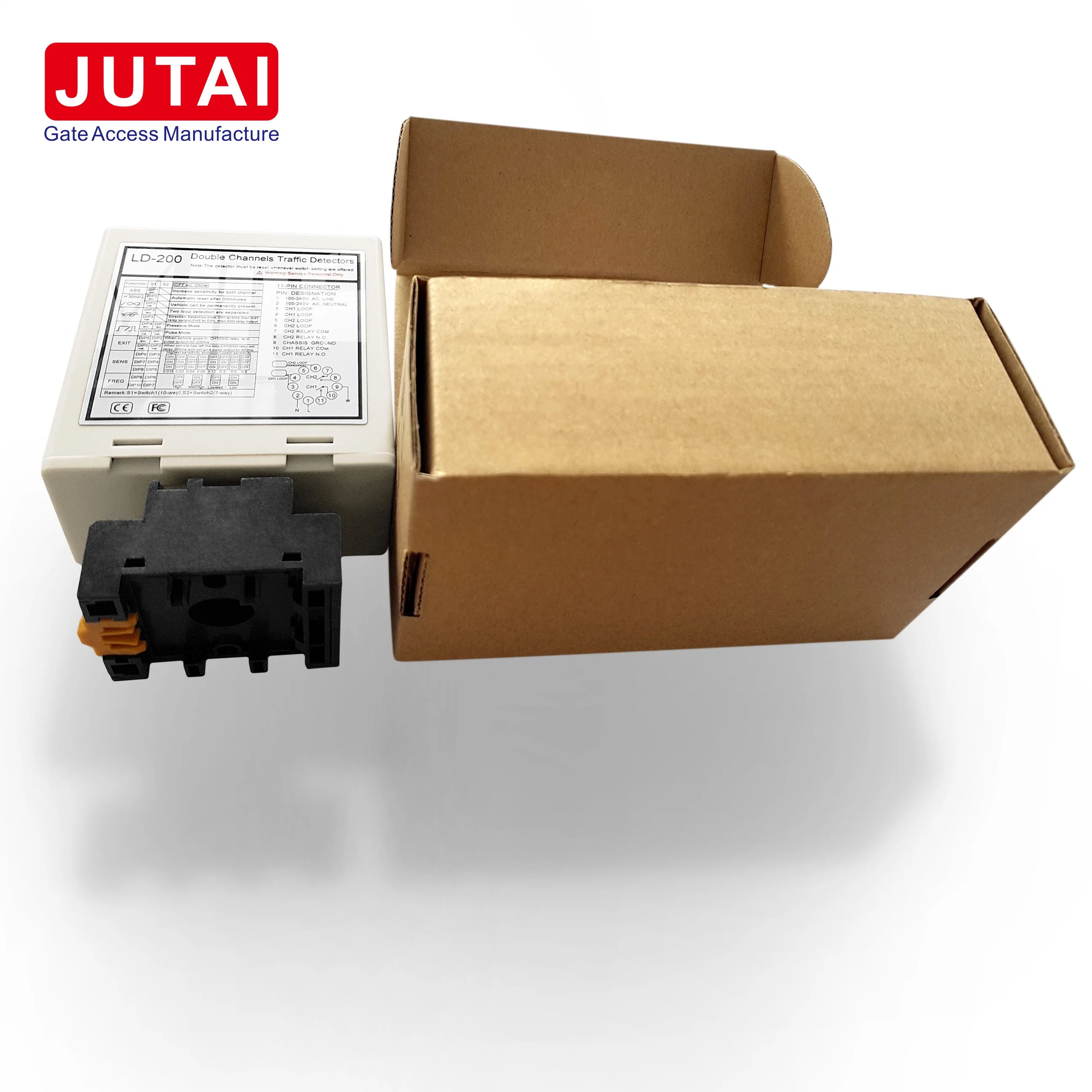 Vehicle Detection Dual Channel Inductive Loop Detector for Car Parking