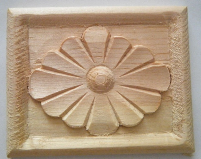 Solid Wood Applique for furniture