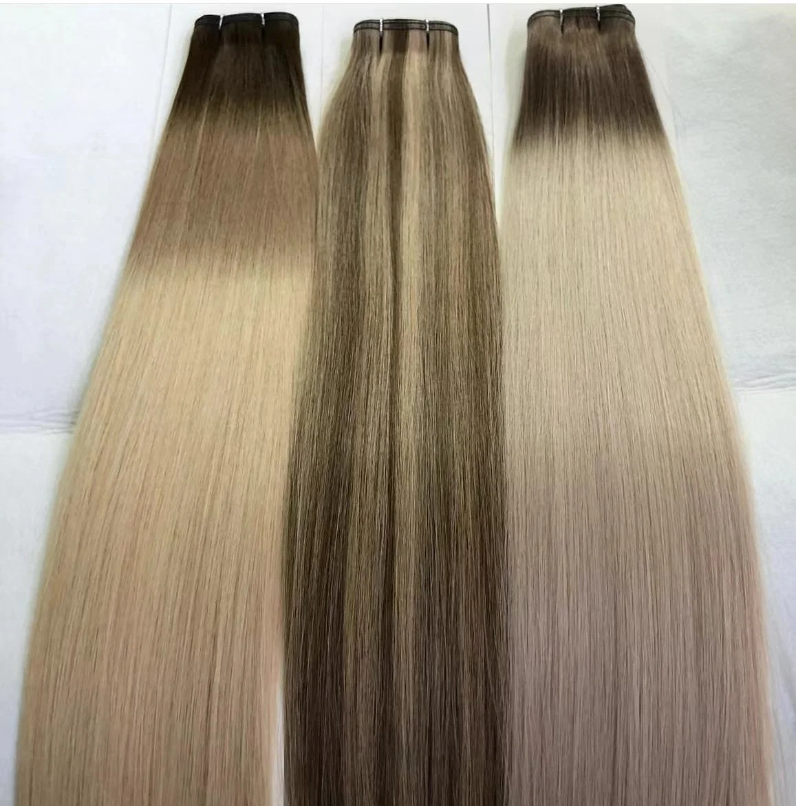 Factory Straight Virgin Human Sdd Hair Bundles Hair Extension Hair Weft