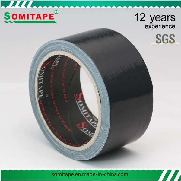 Sh318 High Adhesive Green Fabric Tape/Stationery Tape for Fixing Somitape