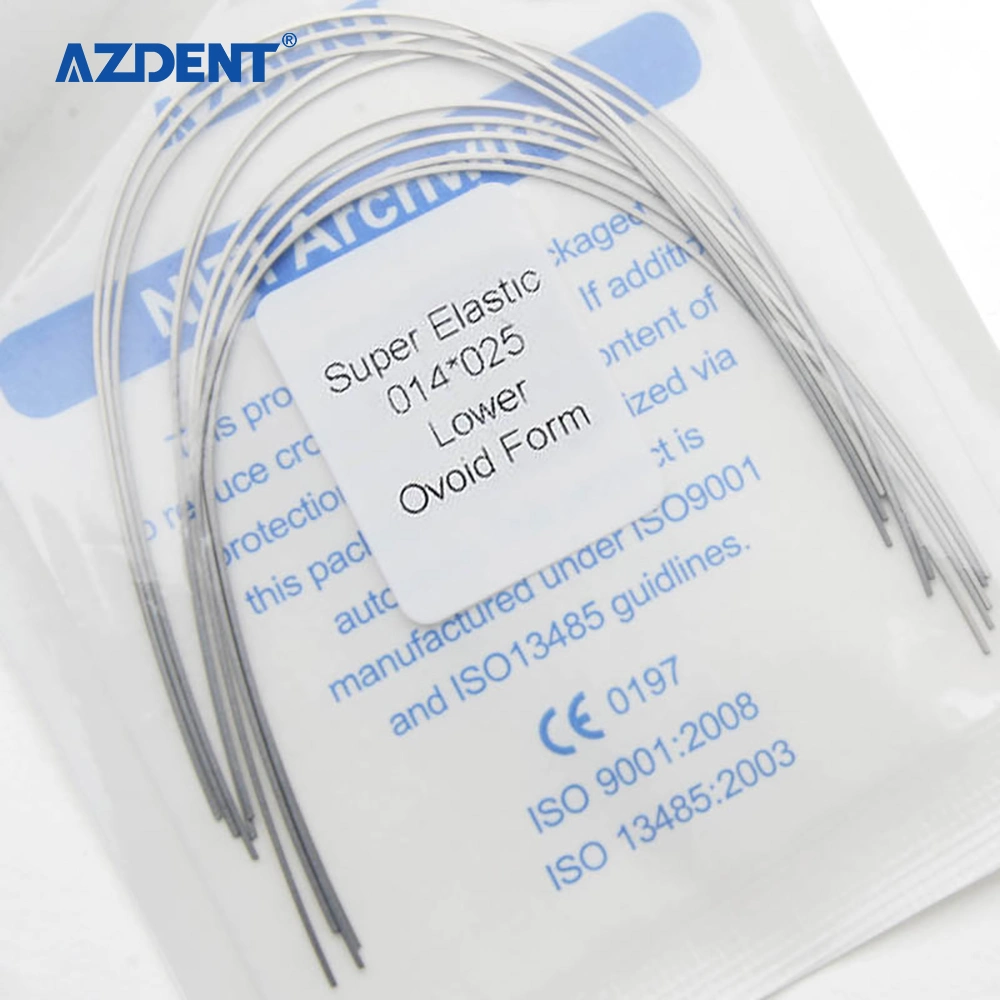 Thermal Activated Dental Orthodontic Super Elastic Niti Arch Wire