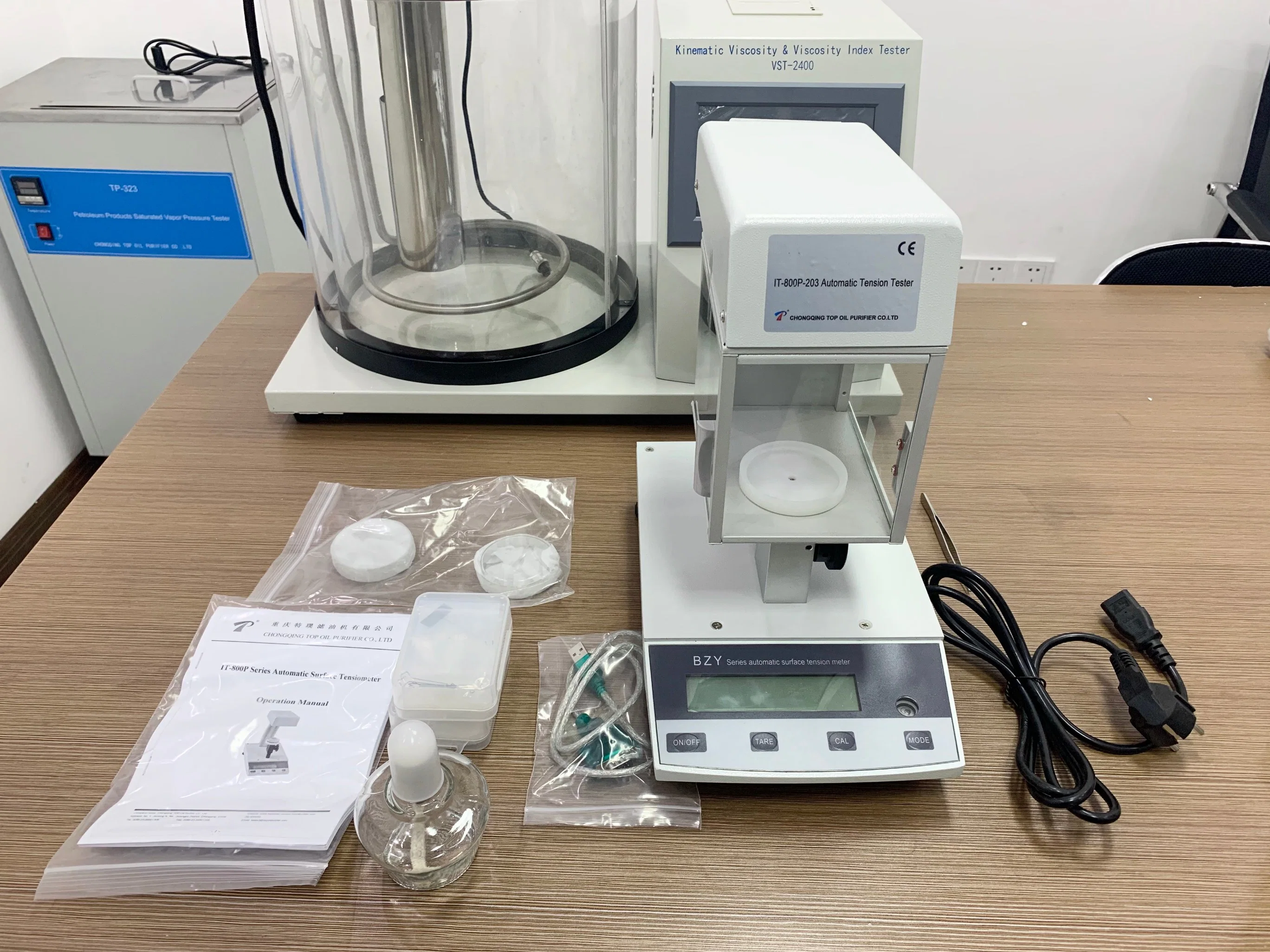 Automatic Interfacial/Surface Tension Analyzer Platinum Plate Method