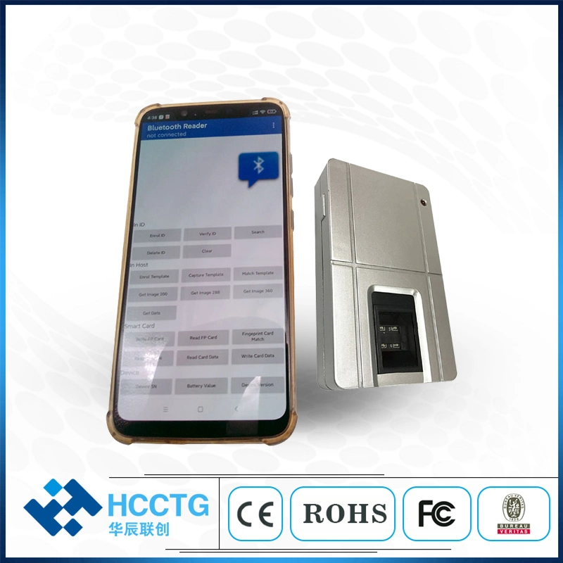 Optical Sensor Fingerprint Scanner Device with Smart Phones Hbrt-809