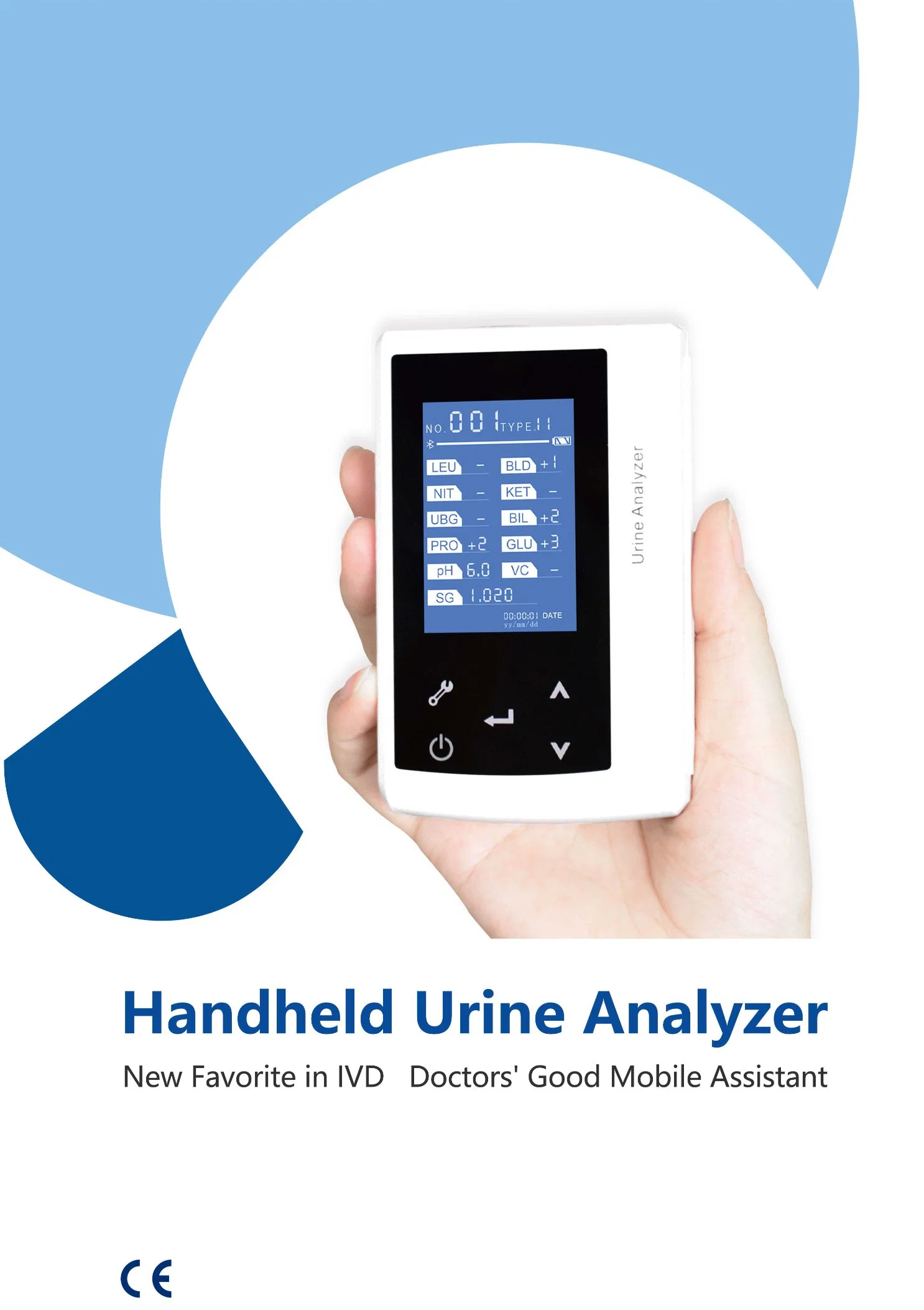 My-B014A Cheap Price Portable Parameters Medical Safe Handheld Urine Analyzer for Hospital