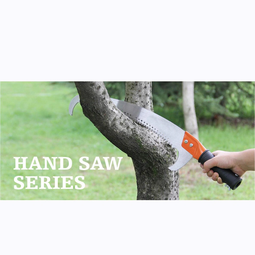 Garden Pruning Saws Outdoor Hand Saw Portable Curve Saw Long Reach Hand Saw with Single Hook
