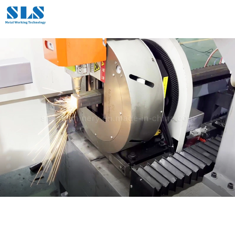 Auto Loading CNC Fiber Laser Round Square Metal Tube Cutter Equipment / Industry 1000W 2000W 3000W Carbon Steel Stainless Aluminum Pipe Laser Cutting Machine