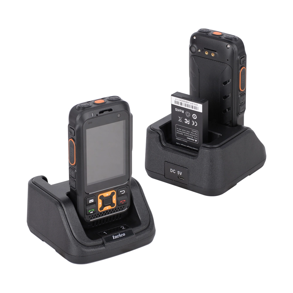 batería recargable y recargables Walkie Talkie Inrico DC-S100 Cargador de escritorio