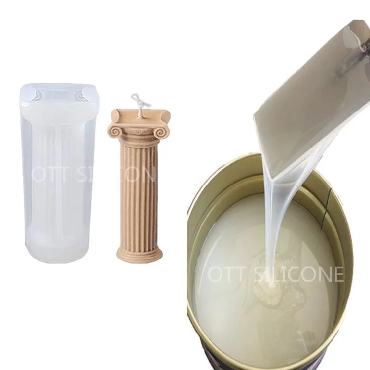 RTV 2 Silicone Rubber for Wax Candle Molding Easy Mixing and Operation