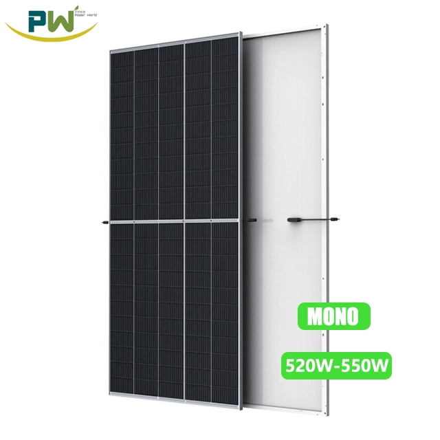 Chinese Solar Panel Supplier 530W 550W 560W 565W 9bb 12bb Monocrystalline Module