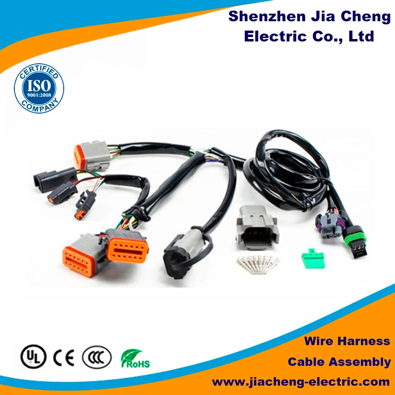 Cable de automóvil personalizado para luz de automóvil de la fábrica de Jiacheng