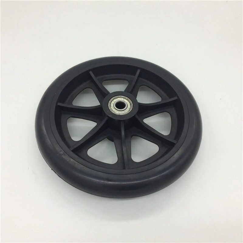 Jq Caster 150mm Wheelchair Front Solid Plastic TPR Wheel Manufacturer