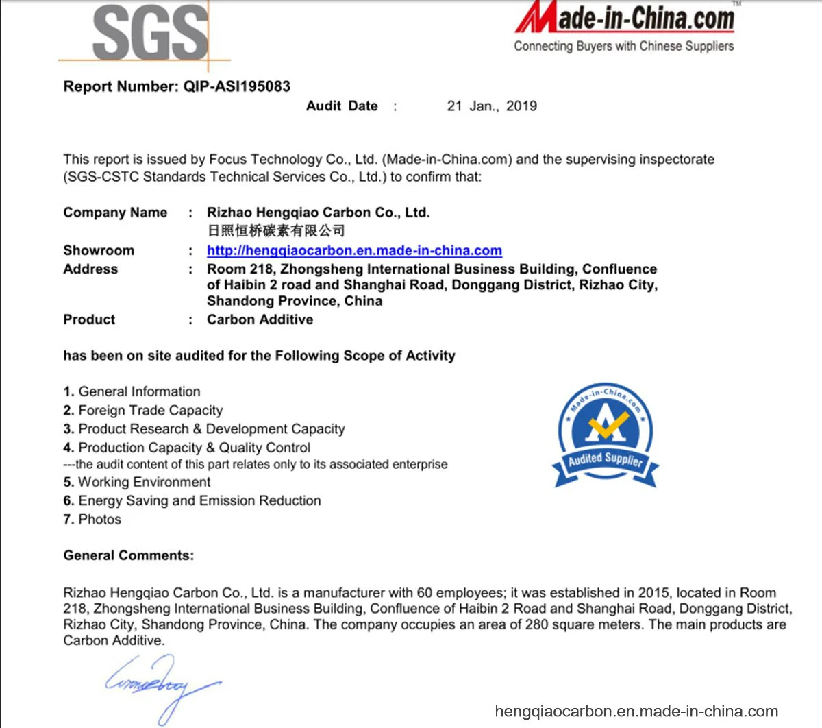 Low Sulfur and High Carbon Graphite Petroleum Coke in China