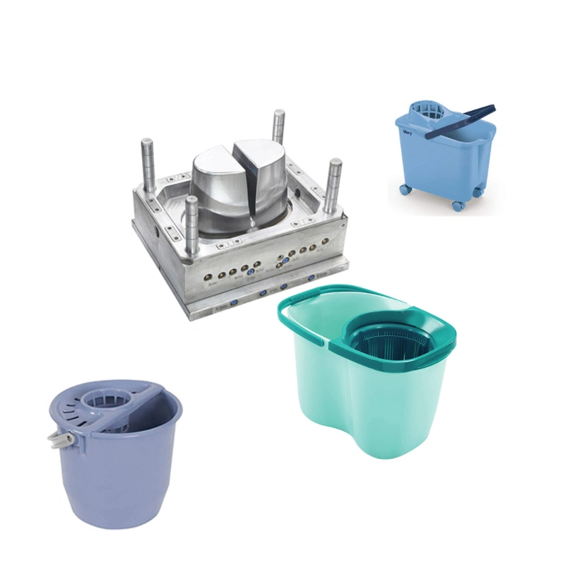 Custom Injection Plastic Bucket Mold for ABS Material Plastic Pail