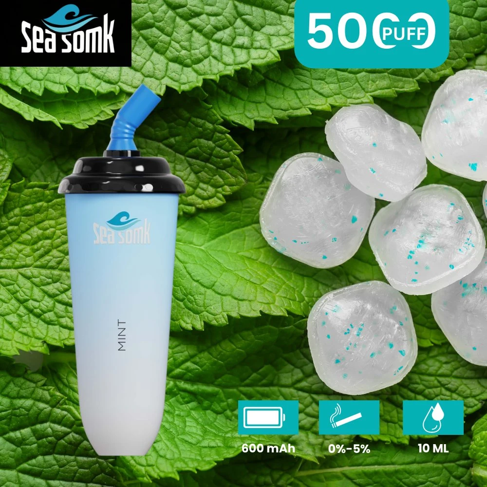 Seasomk E cigarette lait tasse 6000puffs vente en gros Vape stylo jetable