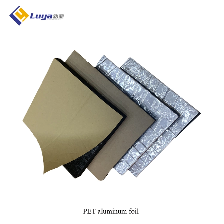 Aluminum Foil Laminated Black Rubber Foam Blanket