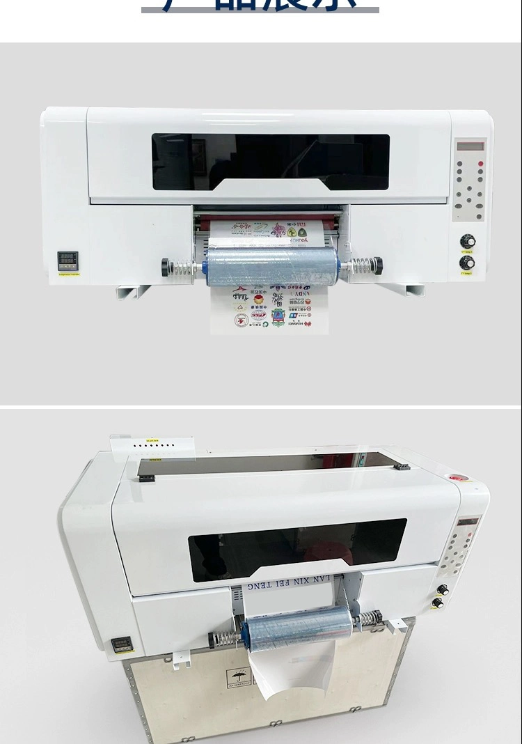 All in One Dtf T Shirt Printer A3 60cm UV Dtf Printer Printing Machine