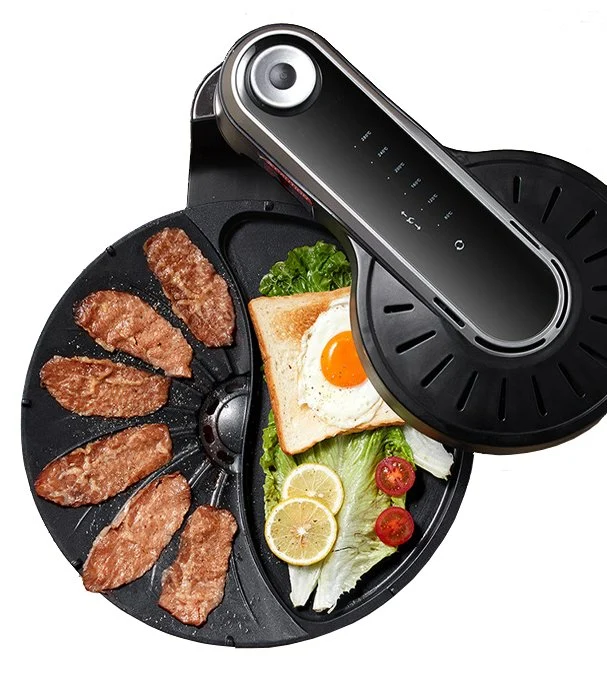 Koreanisch Multifunktions Rauchlos Non Stick Elektro Far Infrarot Automatik Einfach Tragbarer Grill