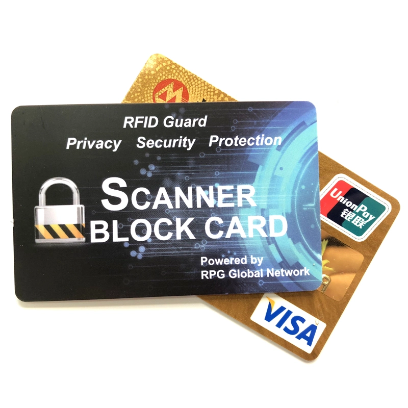 13.56MHz Custom Debit Bank Credit Card Protector for Security System