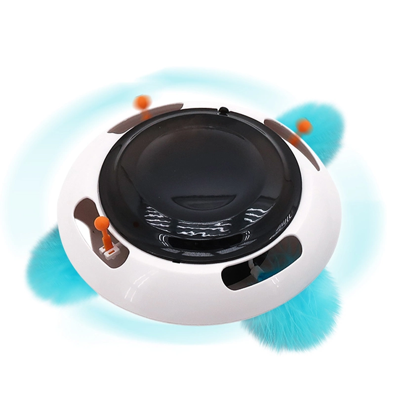 Gravity Ufq Electric Cat Toys Magic Box Intelligent Cat Stick Seld Excitement Boredom Automatic Teasing Cat Toy