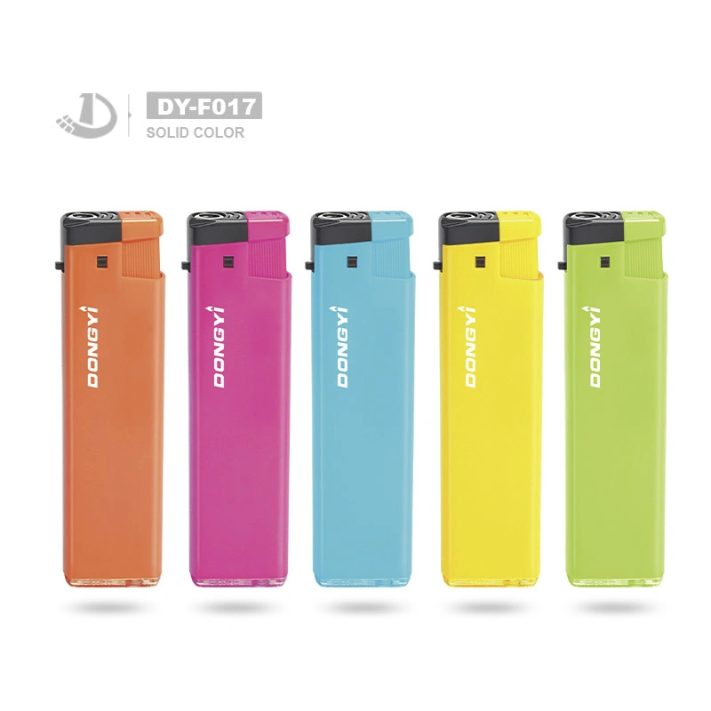 New Design Plastic Windproof Refillable Smoking Lighter with Custom Logo Gas Lighters