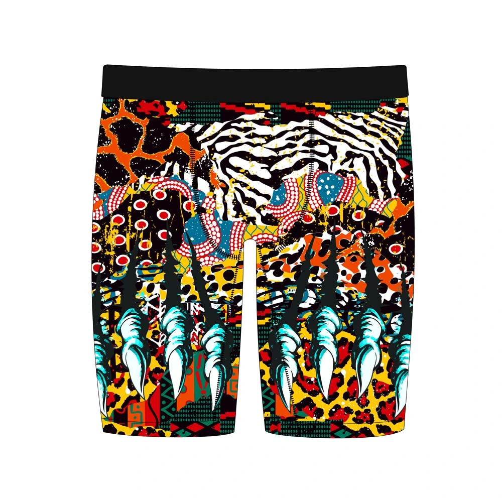 High Quality Design Trunks Men ODM Custom Underwear Plus Size Boxers Briefs for Men Fancy Digital Print