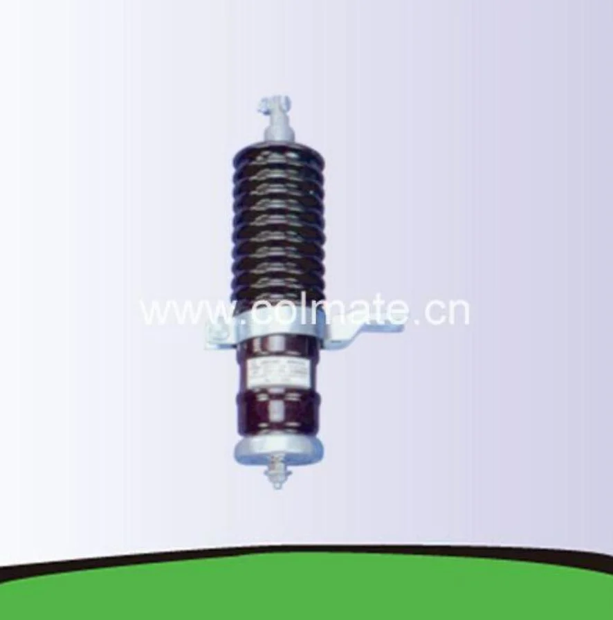 Aumento de porcelana 11kv de intercepción de pararrayos de óxido metálico de cerámica sin huecos el polímero compuesto polimérico 11kv 15kv 33kv 36kv Station