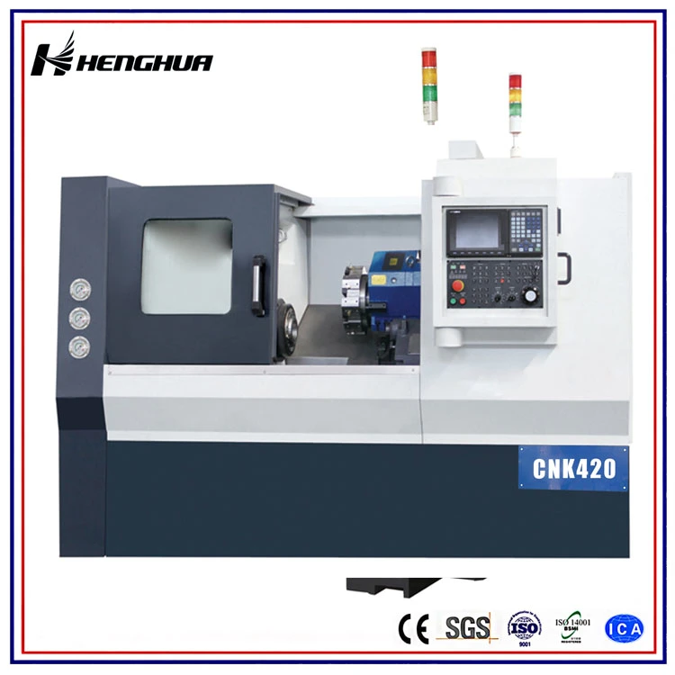 Csk6150e/Csk6163e One-Piece Casting and Hard Guide Way CNC Lathe Machine with Three-Speed Shifting of The Spindle