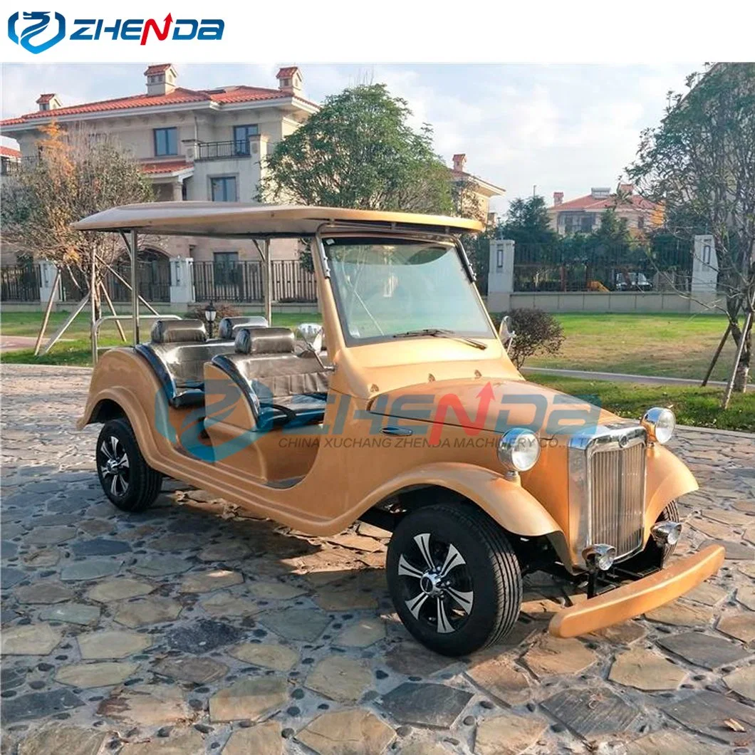 Factory Direct Hot Product Vintage Classic Travel Electric Sightseeing car