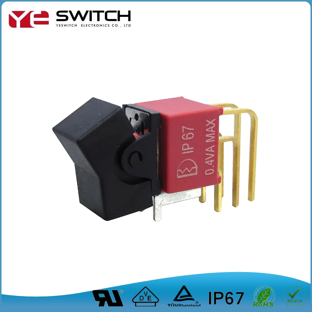 Normally Close Golden Plated Power Rocker Switch for Remote Control