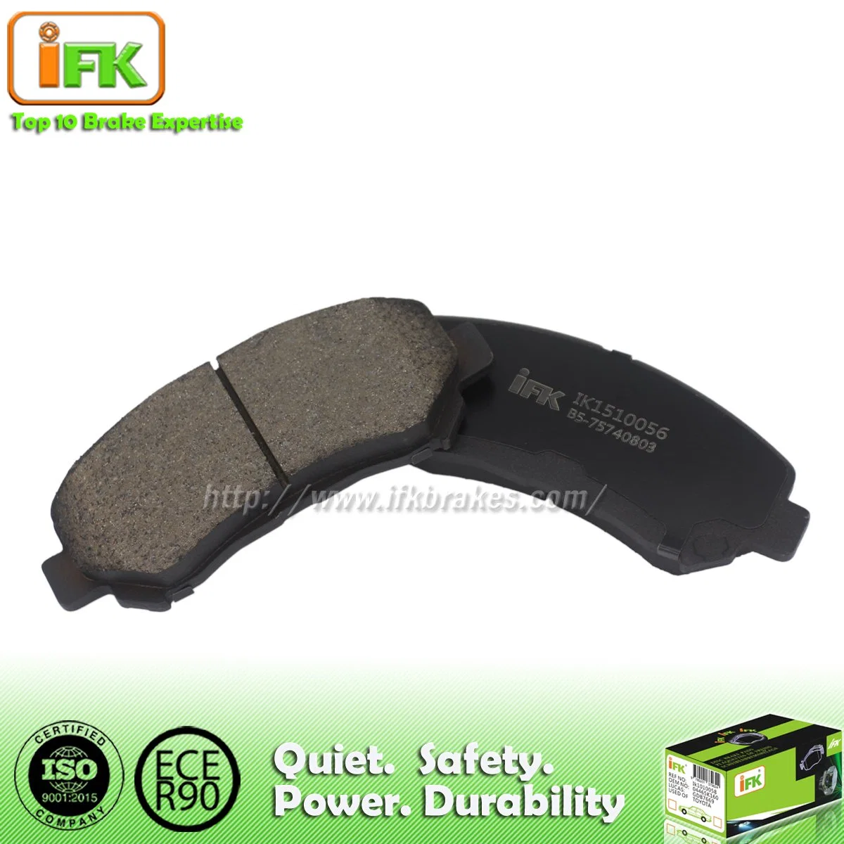 Auto Parts Semi-Metallic Ceramic Front Disc Brake Pad for Nissan Qashqai X-Trail D1060jd00A Gdb3467 D1338/D1374