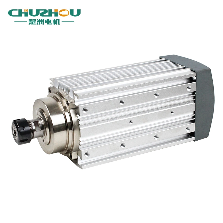 High Speed Er32 Flanged Air-Cooled High-Power CNC Milling AC Standard Spindle Motor for Drilling