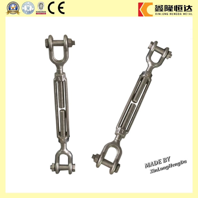 Turnbuckle, High Quality Rigging Hot DIP Galvanized Us Type with Eye and Hook Forged Turnbuckle